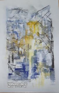 نقاشی آبرنگ کد OMY26