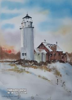 نقاشی آبرنگ کد CM30