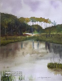 نقاشی آبرنگ کد CM67