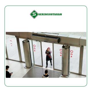 پرده هوا ایستاده (V-Lux)