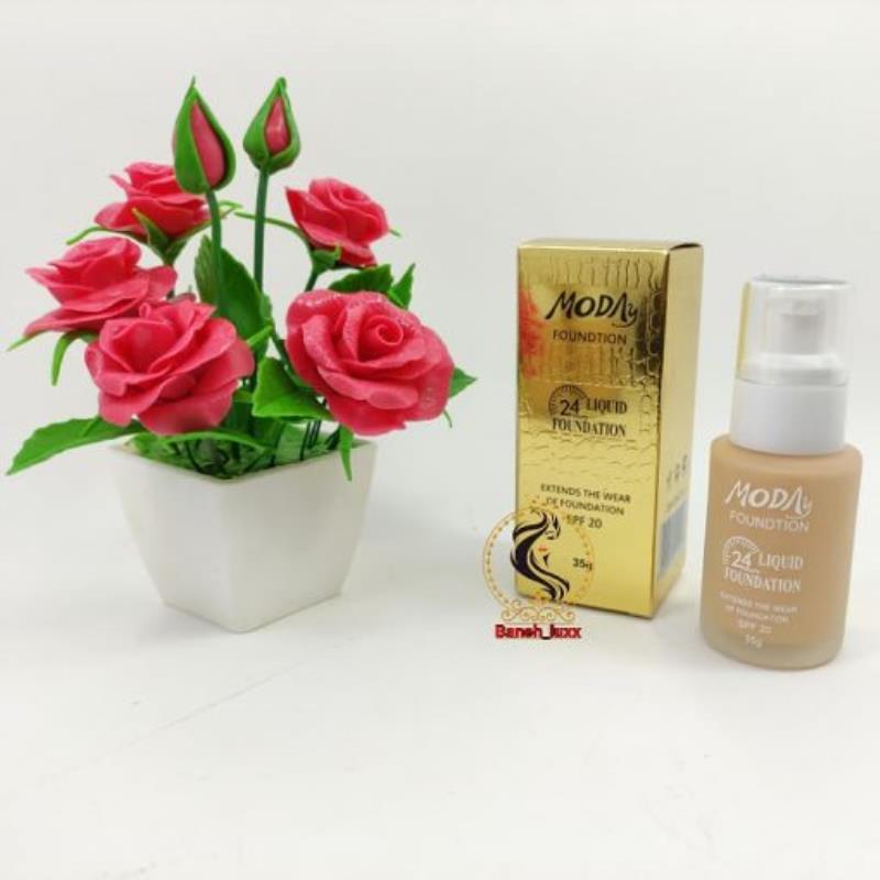 کرم سفیدکننده مدا در سه شماره رنگ MODAY FOUNDTION SPF 20