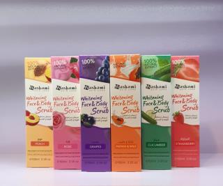 اسکراب لایه بردار صورت و بدن واشامی WASHAMI SCRUB