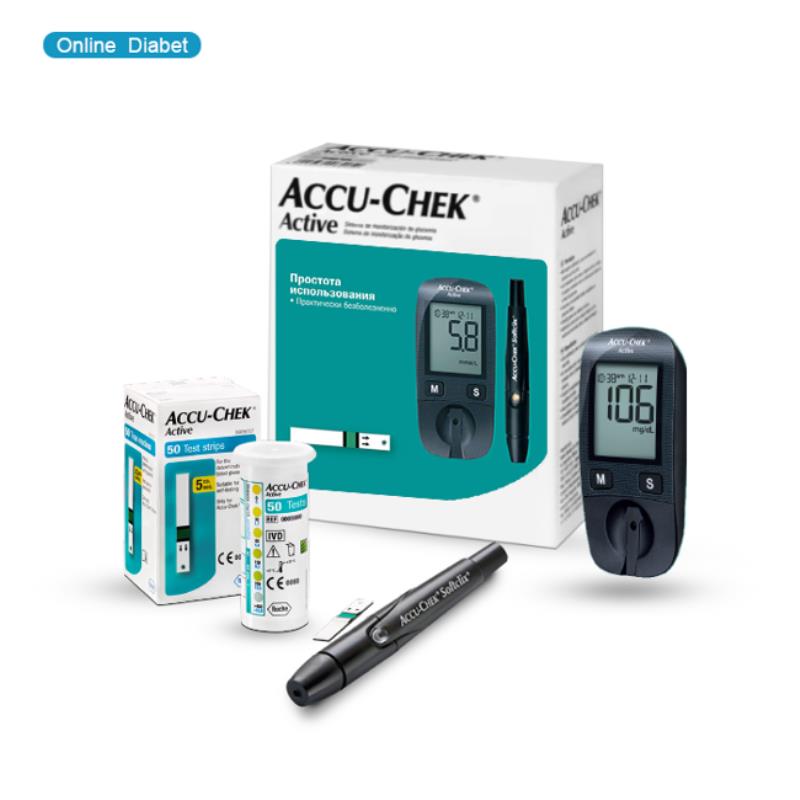 دستگاه تست قند خون اکیو چک مدل Accu Chek Active