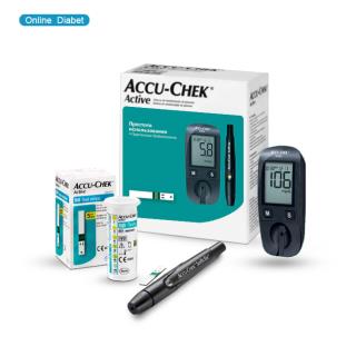 دستگاه تست قند خون اکیو چک مدل Accu Chek Active