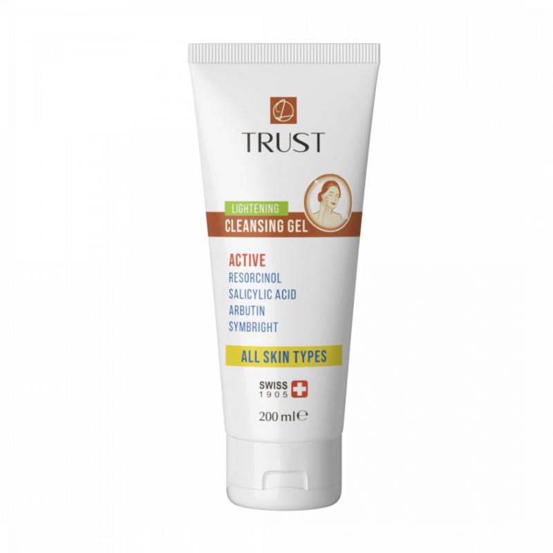 ژل شوینده و روشنکننده پوست TRUST