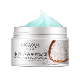 کرم ژل روشن کننده و لایه بردار بایو آکوا سبوس برنج 140 گرمی