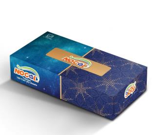 دستمال کاغذی جعبه ای 200 برگ نوگل