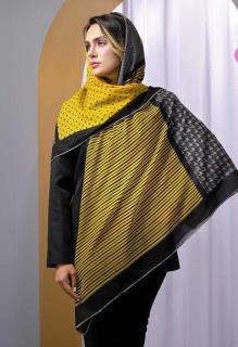 روسری نخی دور دست دوز قواره 140