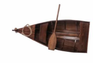 میز جلو مبلی چوبی طرح قایق