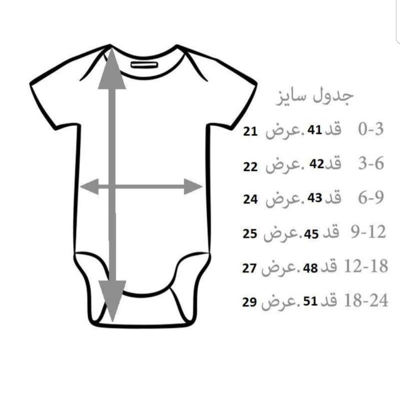 بادی نوزادی مجموعه ۷ عددی