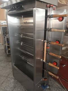 جوجه گردان شش سیخ دو جداره