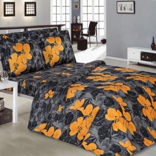 ست لحاف روتختی دونفره 4 تکه رزین تاژ طرح اسپریت Spirit ساتن