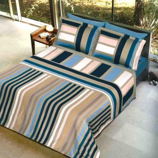 ست لحاف دونفره 4 تکه ملرز طرح بست Best ساتن