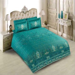 ست لحاف دونفره 4 تکه ملرز طرح کاترین Katrin ساتن