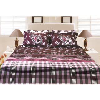 ست لحاف روتختی یکنفره 3 تکه طرح کشمیر Cashmere رانفرس