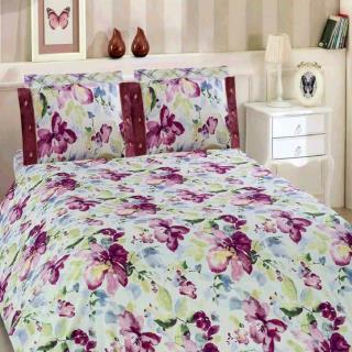 ست لحاف یک نفره 3 تکه ملرز طرح ویولا Viola رانفرس