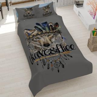 روتختی های تک و دونفره ترک طرح گرگ