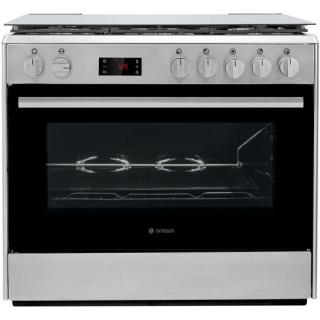 اجاق گاز 5 شعله فر دار استیل آدرینا کلاسیک مدل SGC5-3101N