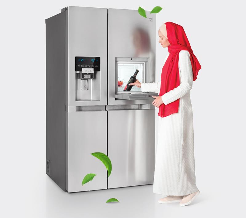 یخچال فریزر ساید بای ساید پرایم ۲ در متوسط مدل D2S-1033
