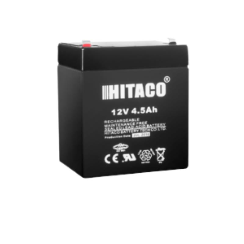 باتری سیلد اسید قابل شارژ 12 ولت 4.5 آمپرساعت هیتاکو HITACO
