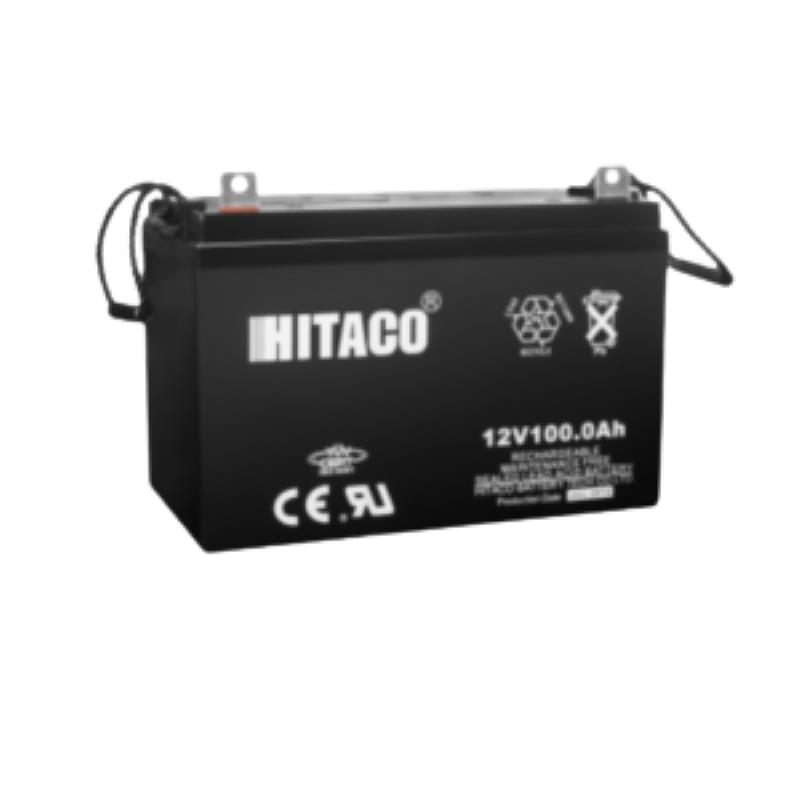 باتری سیلد اسید قابل شارژ 12 ولت 100 آمپرساعت هیتاکو HITACO
