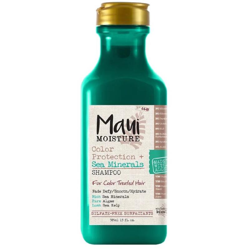 شامپو مراقبت از موی رنگ شده  Maui Moisture Sea Minerals