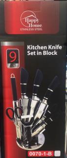 کارد ساطور استیل و استیل مشکی