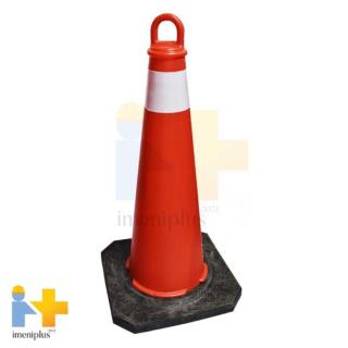 مخروط (کله قندی)ترافیکی ۷۵سانت سنگین مدل پلاس کد MTS75