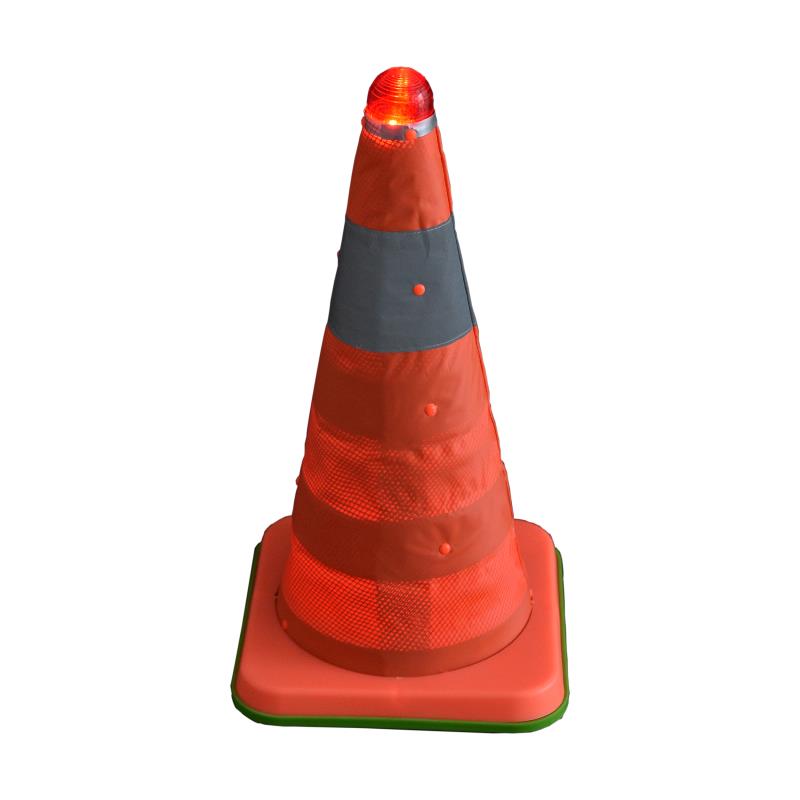 مخروط تاشو چراغدار مدل MT101