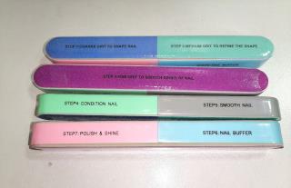 پولیش ناخن 7 طرفه پک کامل 12عددی