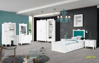 تخت یک نفره مدل کوئین