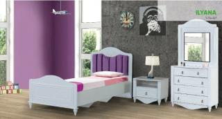 تخت خواب یک نفره مدل ایلیانا