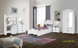 تخت خواب یک نفره مدل وکیوم عروس