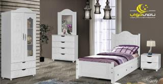 تخت خواب یک نفره مدل رادین