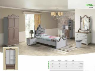 تخت خواب یک نفره مدل هیوا