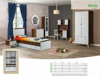 تخت خواب یک نفره مدل دلوین