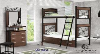 تخت دو طبقه مدل میلان