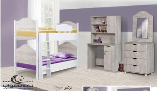 تخت خواب دو طبقه مدل نرگس
