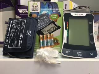 دیستگاه فشار خون دیجیتالی سخنگو سیجوی SEJOY-BP1307