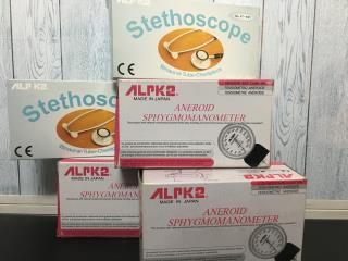 دستگاه فشارسنج عقربه ای آلپیکادو مدل ALPK2 با گوشی مدل FT-801