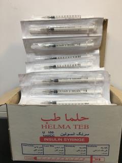 سرنگ انسولین سرسوزن جدا لوئراسلیپ یک میلی‌لیتر حلما طب 27G و 29G