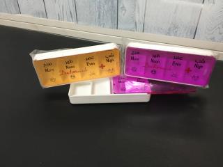 جعبه قرص روزانه قابل حمل دکتر مد مدل کشویی