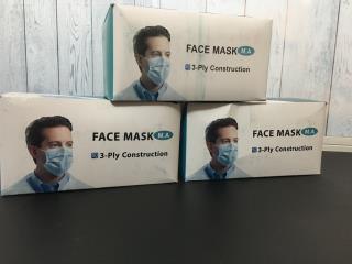 ماسک سه لایه در بسته 50 تایی