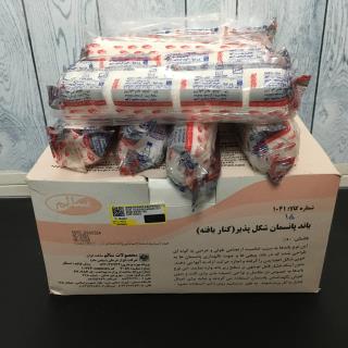باند پانسمان کنار بافت شکل پذیر 15 سانت 4 یارد سالم