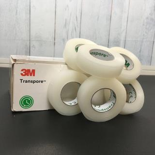 چسب ضدحساسیت شیشه ای ۱.۲۵ سانتی ۳M مدل Transpore