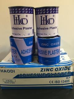 چسب پانسمان آدسیو پلاستر مدل 5 Zinc Oxide