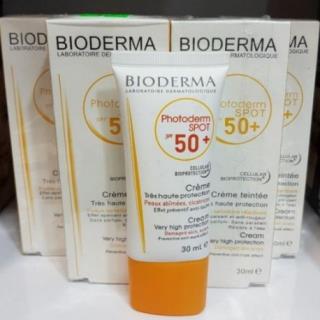 ضد آفتاب بیودرما مدل Photoderm AR SPF +50 حجم 30 میلی لیتر رنگی