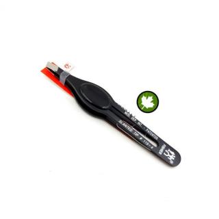 موچین انبری دسته مشکی دکمه ای فیشر