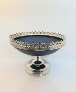 میوه خوری ترکیبی نقره ای سرمه ای