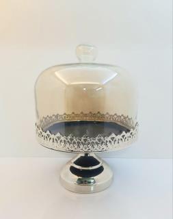 کاپ کیک ترکیبی  نقره ای سرمه ای